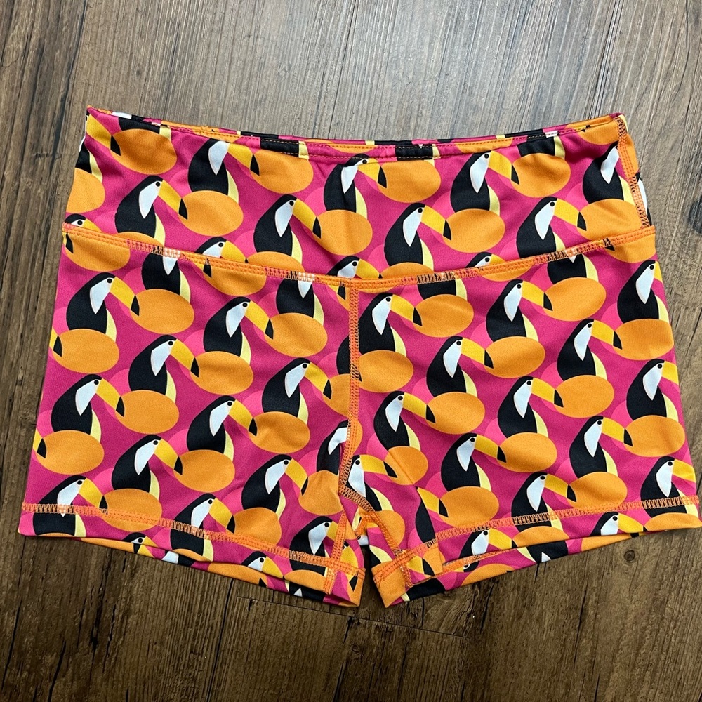 IAB Toucan Spandex Shorts